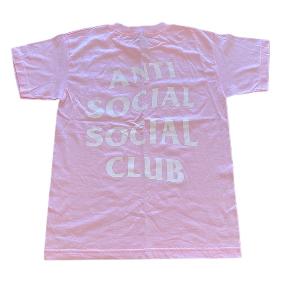 Anti Social Social Club Tops - NWOT **AUTHENTIC** Anti Social Social Club pink short sleeve shirt
